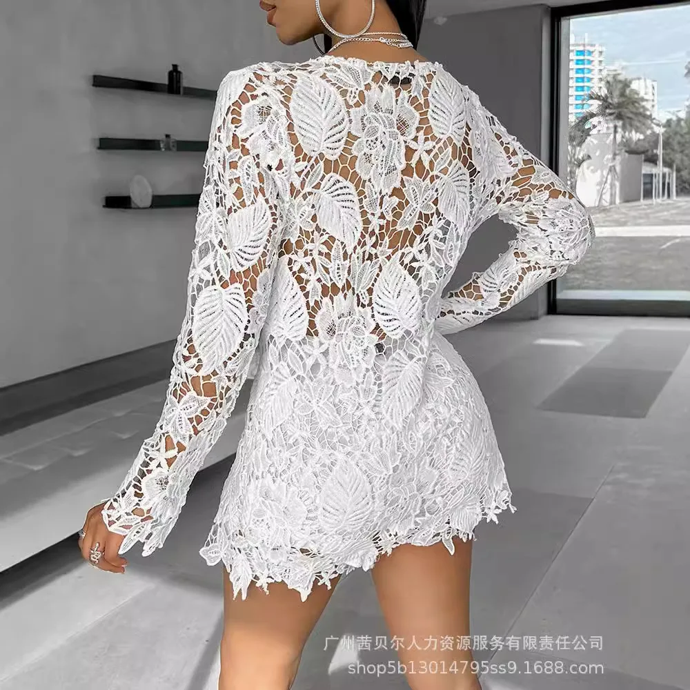 Women Sexy Short Sets Hollow O - Women Formal Wear Tops review and price