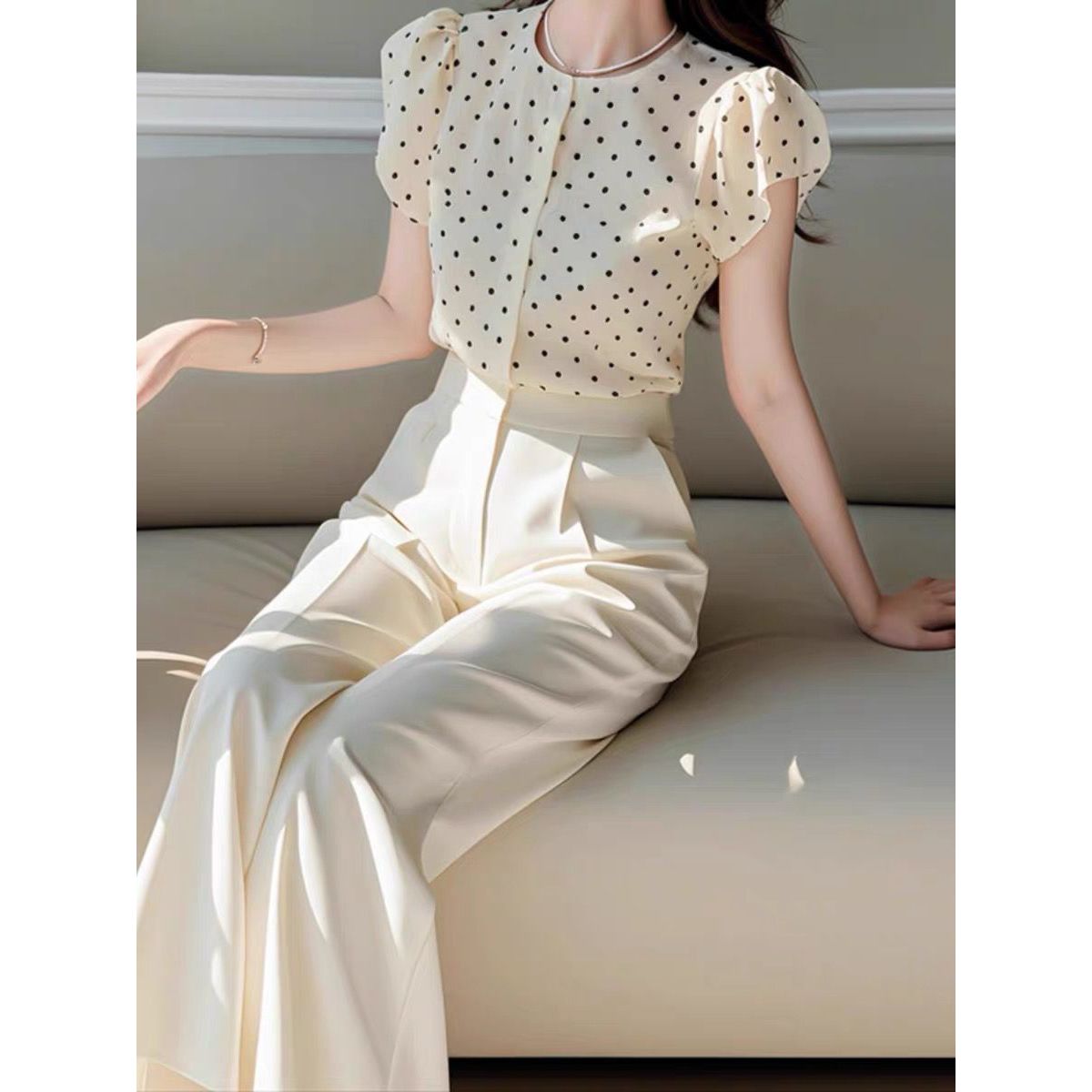 New Summer Elegant Women's Two - Women Formal Wear Tops review and price
