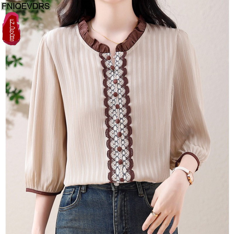 Retro Vintage Stand Collar Top - Women Formal Wear Tops review and price