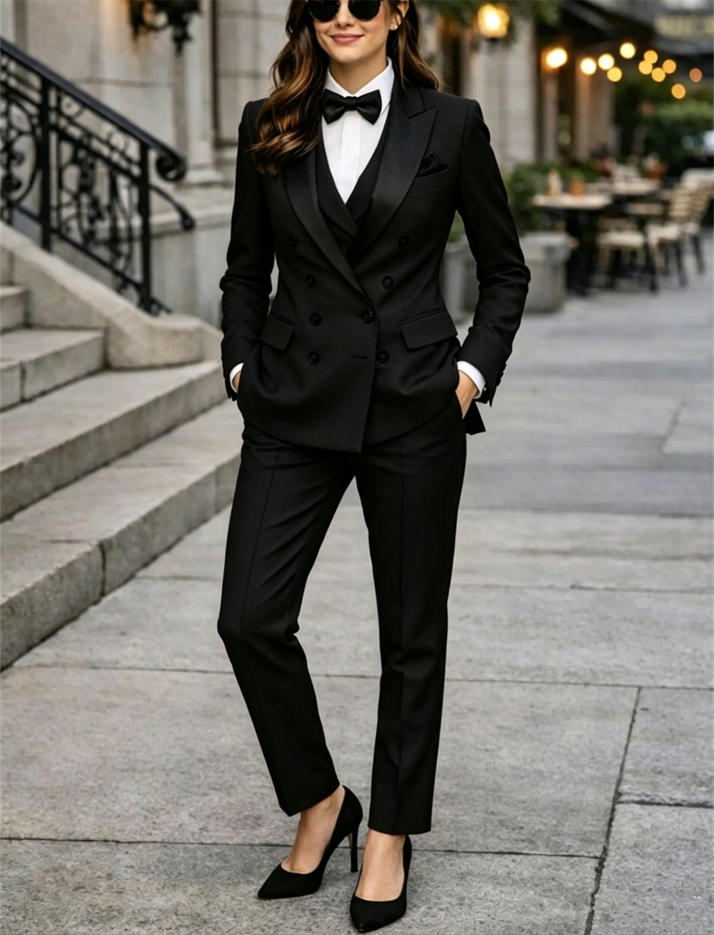 Double Breasted Women's Suits  - Women Formal Wear Tailor review and price