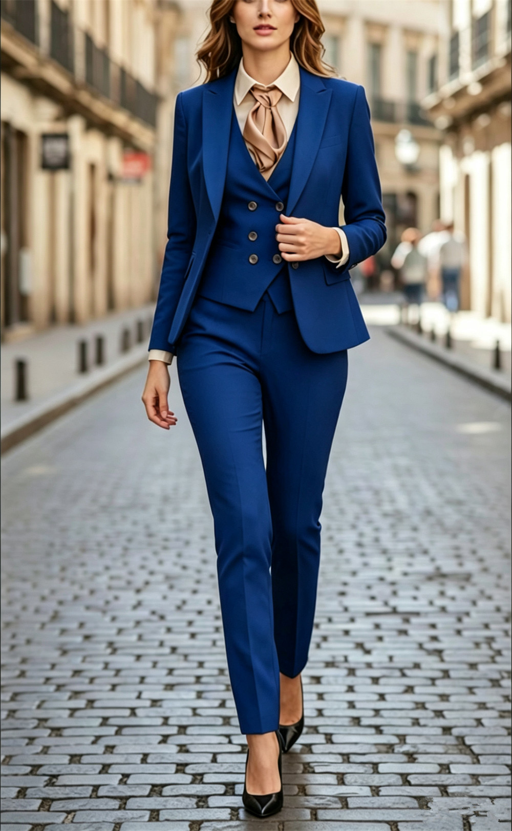 Women’s Black 3 Pieces Suit Se - Women Formal Wear Tailor review and price