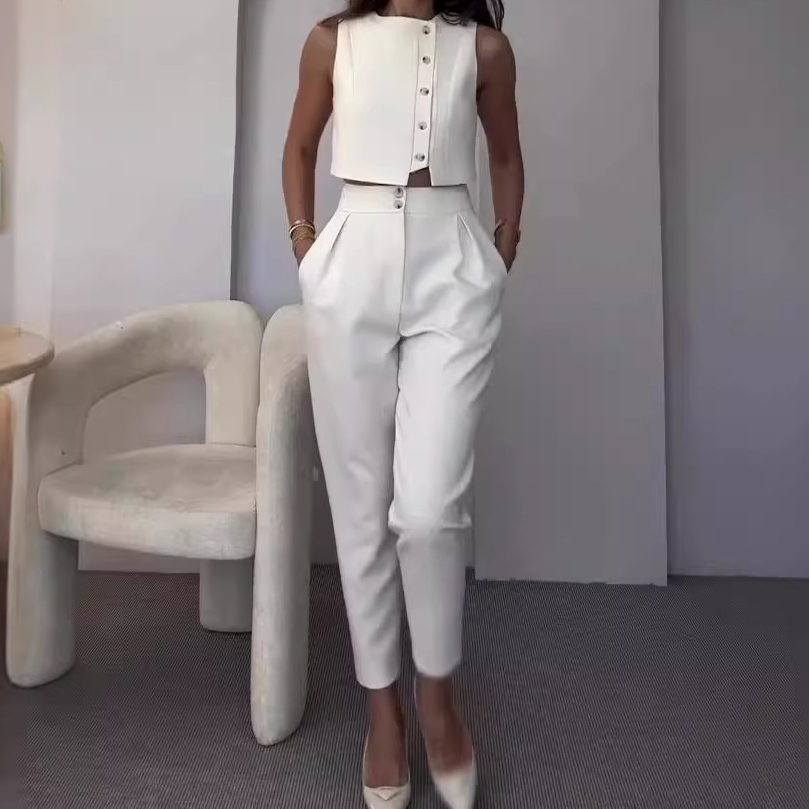 Vest Tops Two Piece Sets Women - Women Formal Wear Tops review and price