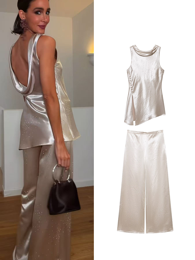 TFMLN Fashion Pant Suit for Wo - Women Formal Wear Tops review and price