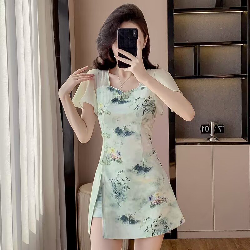 Summer Chinese Style Sweet Che - Women Formal Wear For Office review and price